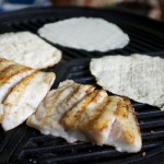 fish & tortillas grilling
