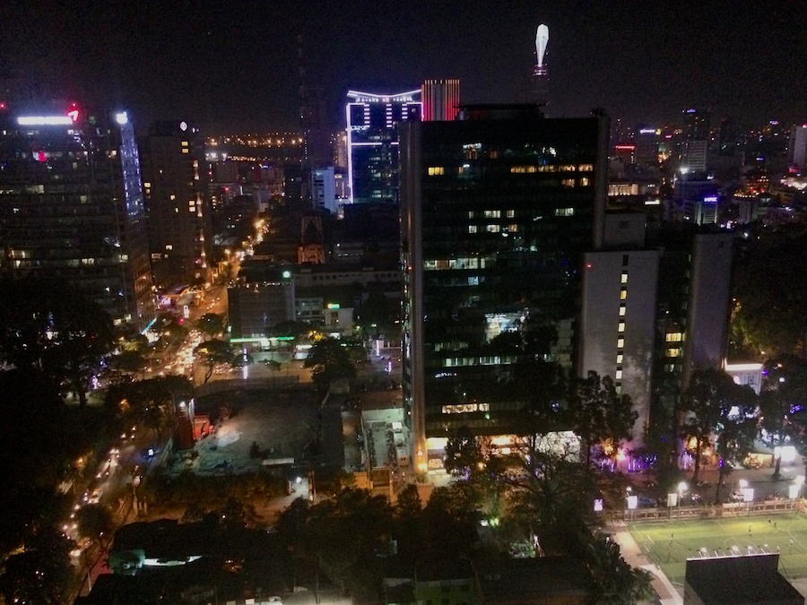 view from 23rd floor