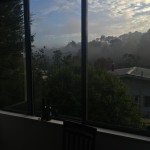 misty morning in birkdale