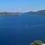 pano with selimiye in the left corner