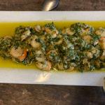 scallops with parsley pesto