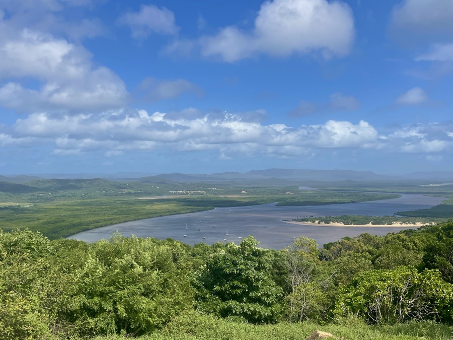 cooktown from cook's lookout